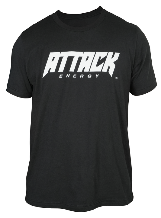 Attack Energy Logo Tee Shirt Black