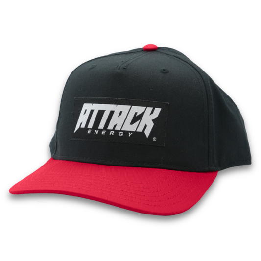 Attack Hat - Red/Black