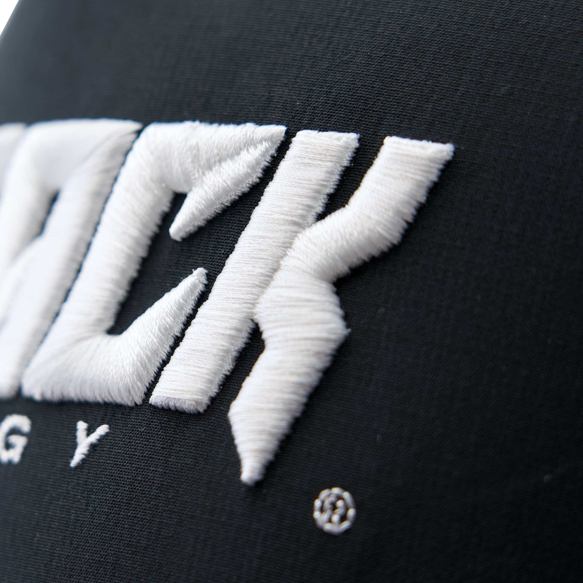 Black Attack Energy Pro Hat – letters view