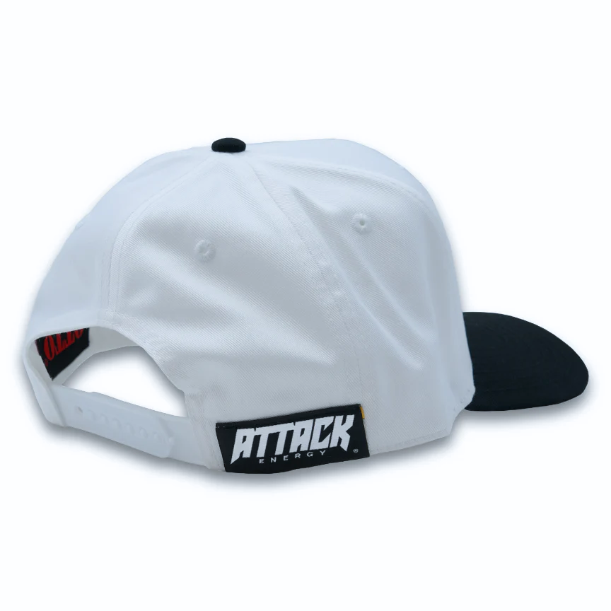 Attack Hat - White/Black