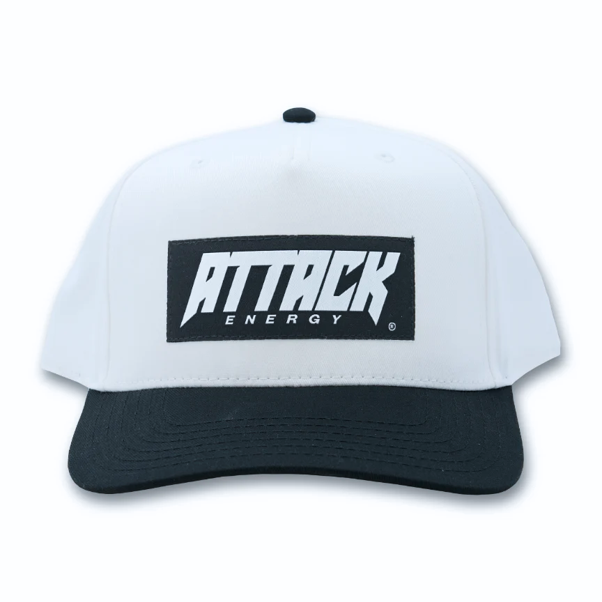 Attack Hat - White/Black
