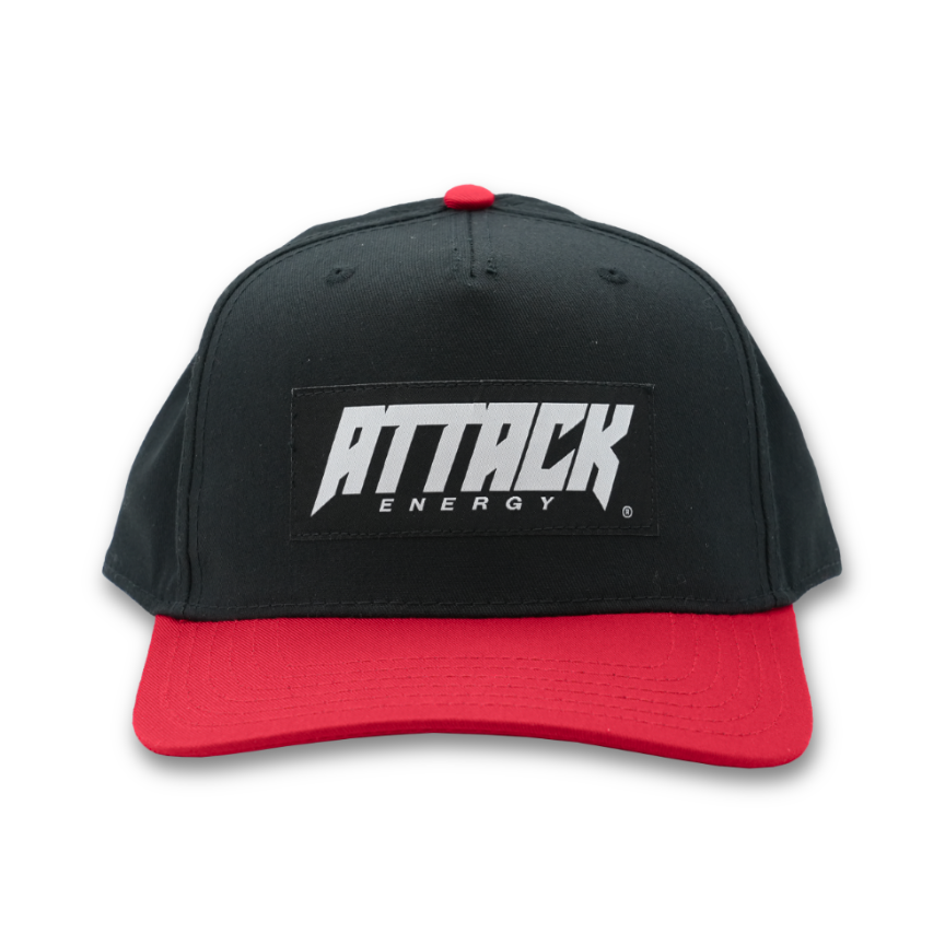 Attack Hat - Red/Black