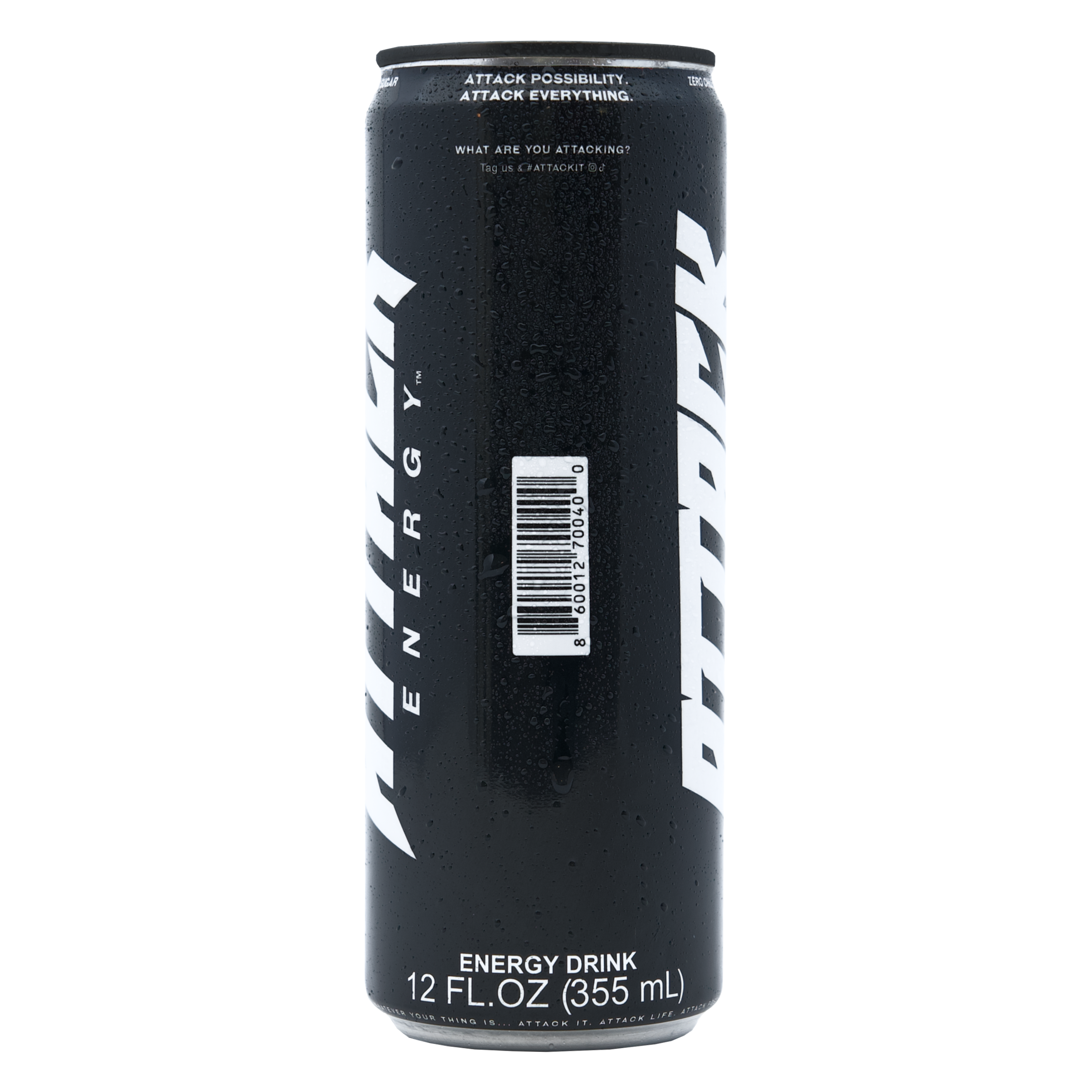 Attack Energy Can Original Barcode