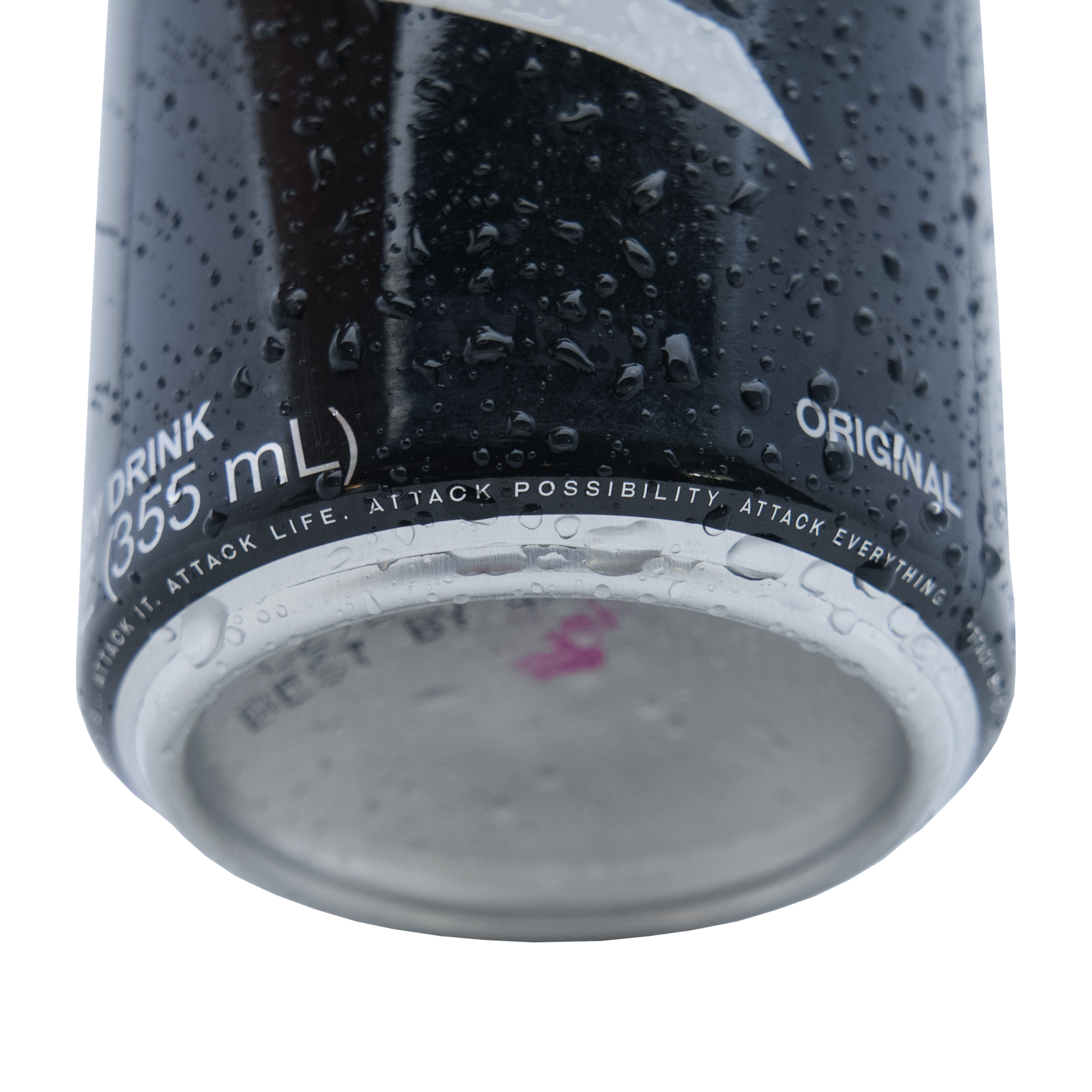 Attack Energy Can Original Bottom