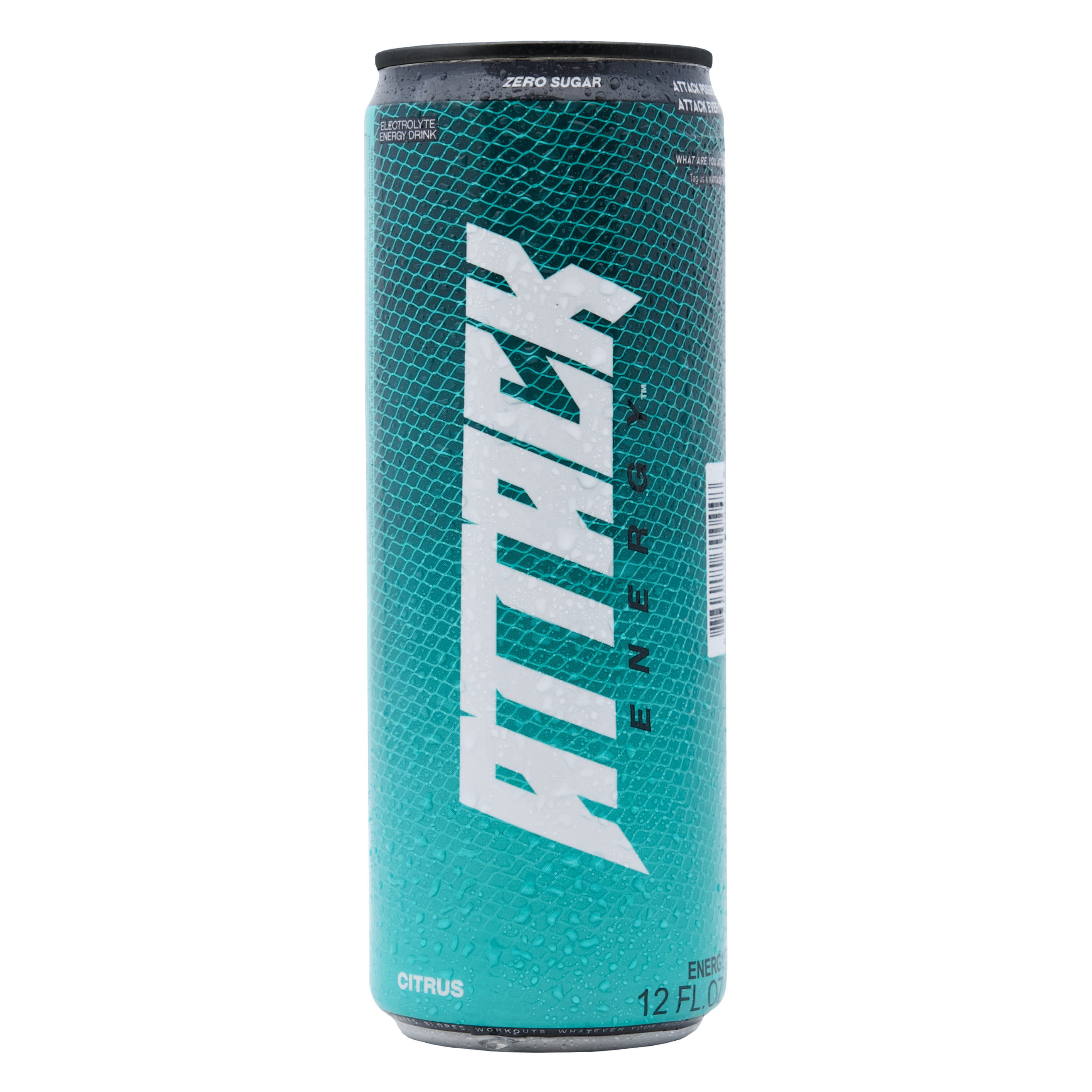 Attack Energy Can Citrus Front