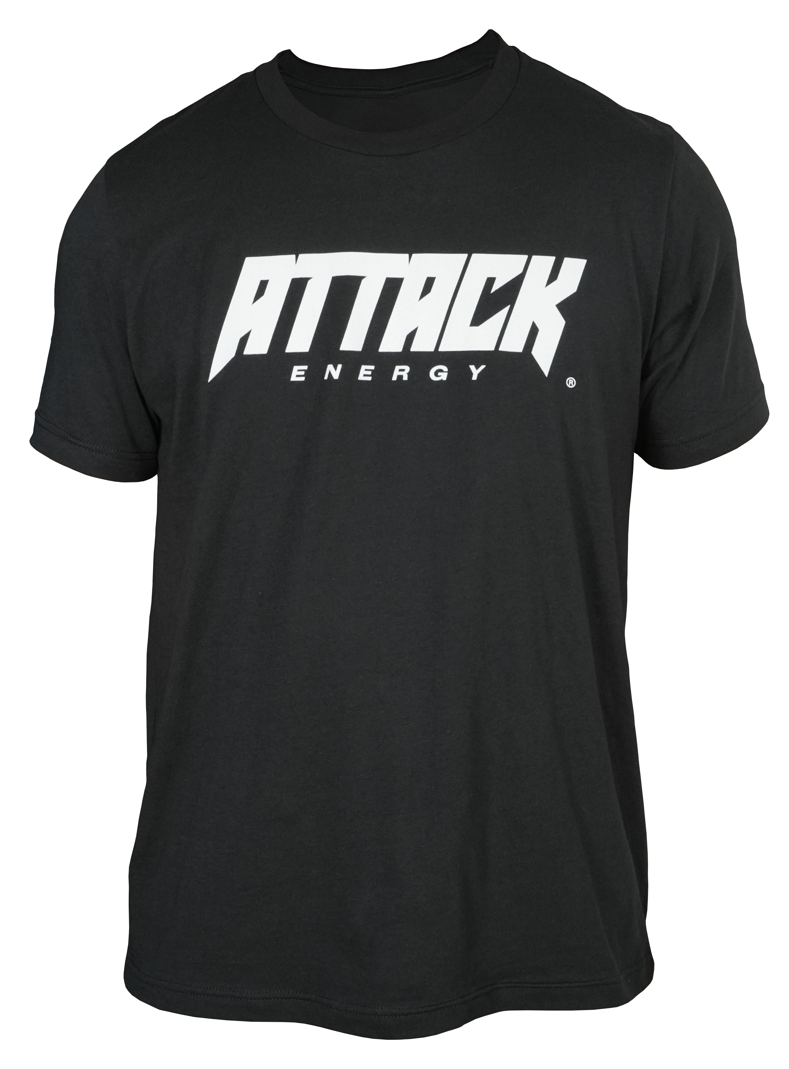 Attack Energy logo tee shirt black