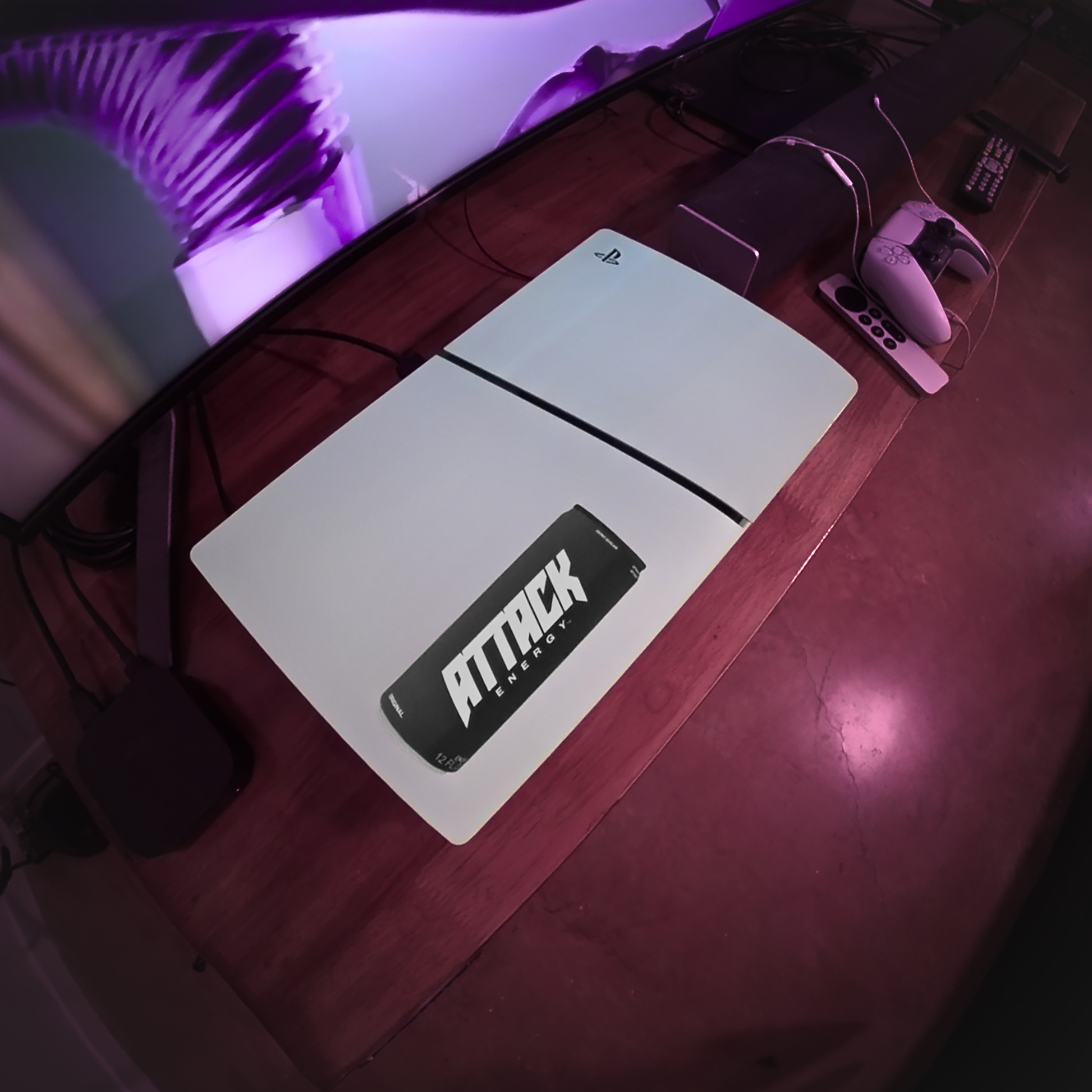Attack Energy Sticker Playstation