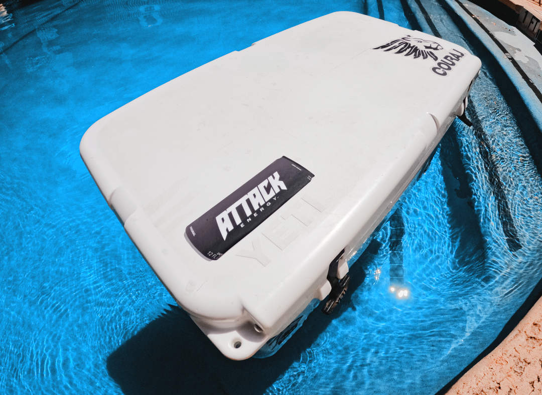 Attack Energy Sticker Cooler